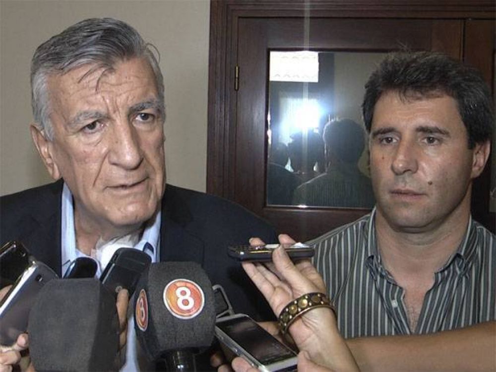 En su primera rueda de prensa, Gioja asegur� que trabajar� para conservar el nivel de empleo