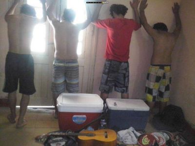 Cuatro j�venes saquearon una casa en �El Paso� y los detuvieron