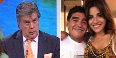 El picante cruce de Gianinna Maradona y Luis Ventura en "Intrusos"