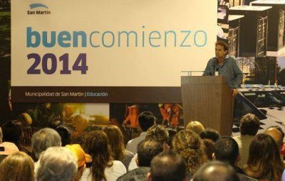 Gabriel Katopodis lanz� el programa Buen Comienzo 2014 en San Mart�n