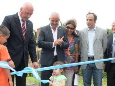 Jos� Corral particip� de la inauguraci�n del Acceso Norte a Santo Tom�