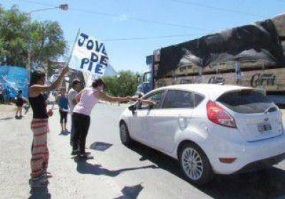 Protesta contra la inflaci�n y los precios 