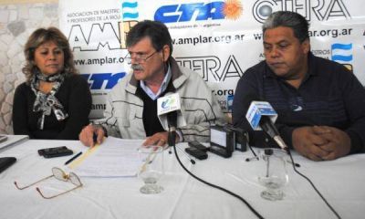 AMP intim� al gobierno y advirti� que peligra el inicio de clases