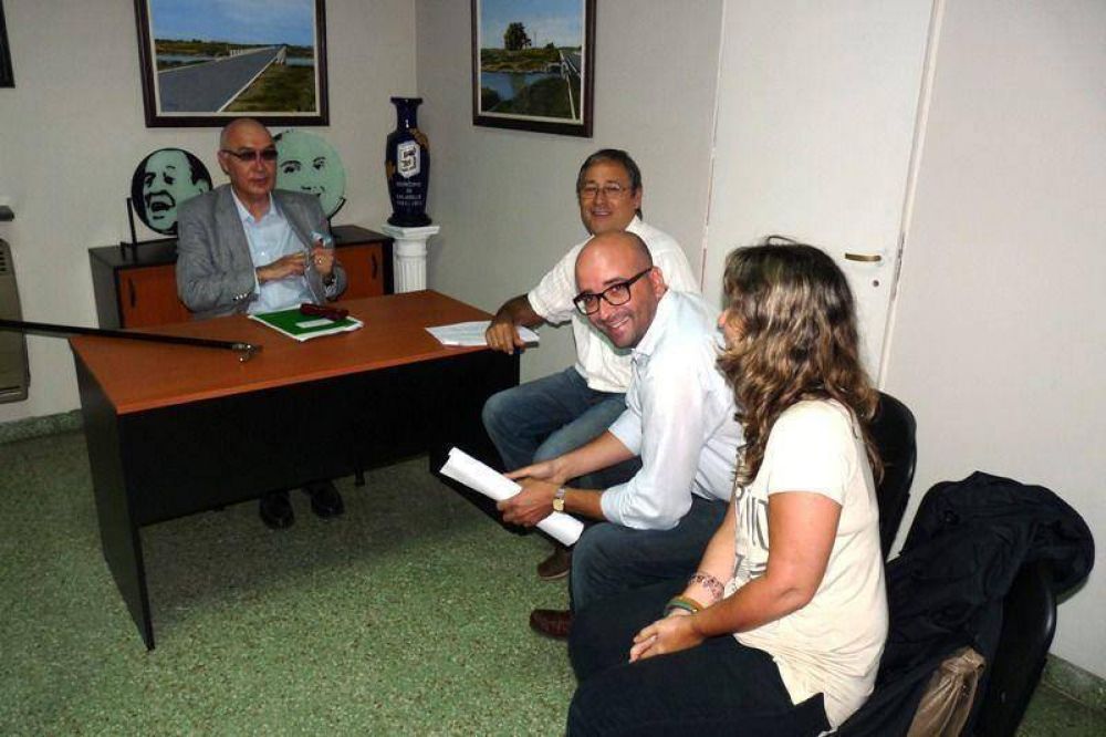 Concejales del FpV y el diputado Abarca se reunieron con el intendente Gorosito por PROCREAR