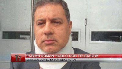 Fabi�n Doman, enojado con Evelyn por un video �ntimo: "Yo no exhibo im�genes tan privadas"