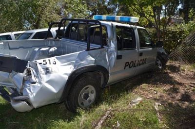 Pasaron a disponibilidad al polic�a que conduc�a la patrulla que choc�