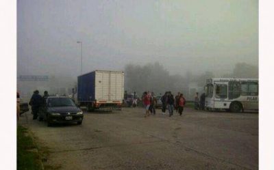 Protesta gremial paraliz� durante 8 horas el Parque Industrial de Pilar
