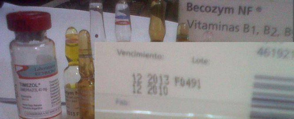 La Gerencia del San Bernardo neg� el uso de medicamentos vencidos