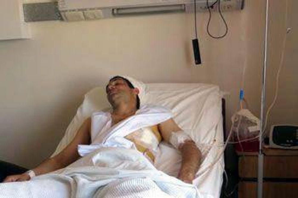 ENFRENTAMIENTOS ENTRE GREMIALISTAS DE LA UOCRA EN DESEADO DEJO UN HERIDO DE GRAVEDAD