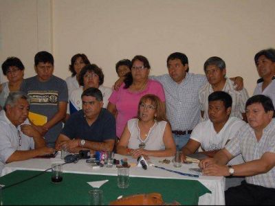 Rechazo del Frente de Gremios