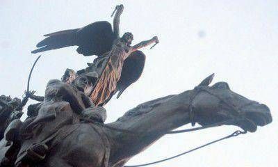 La provincia homenaje� el centenario del monumento del Cerro de la Gloria