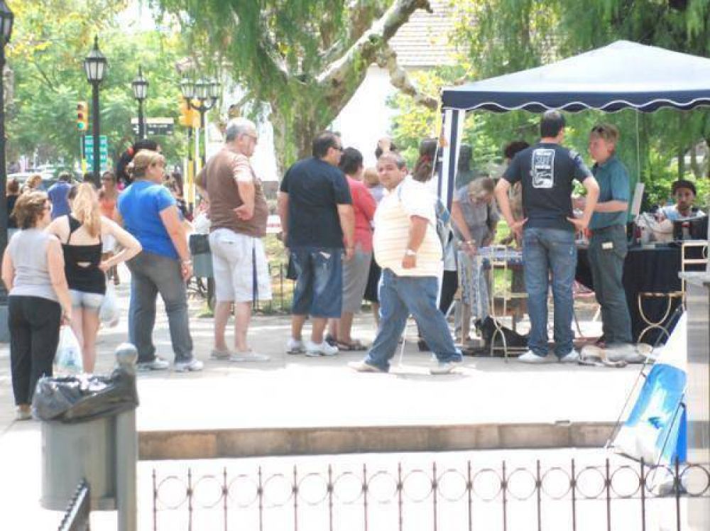 Se cumpli� un a�o de la carpa contra la inseguridad