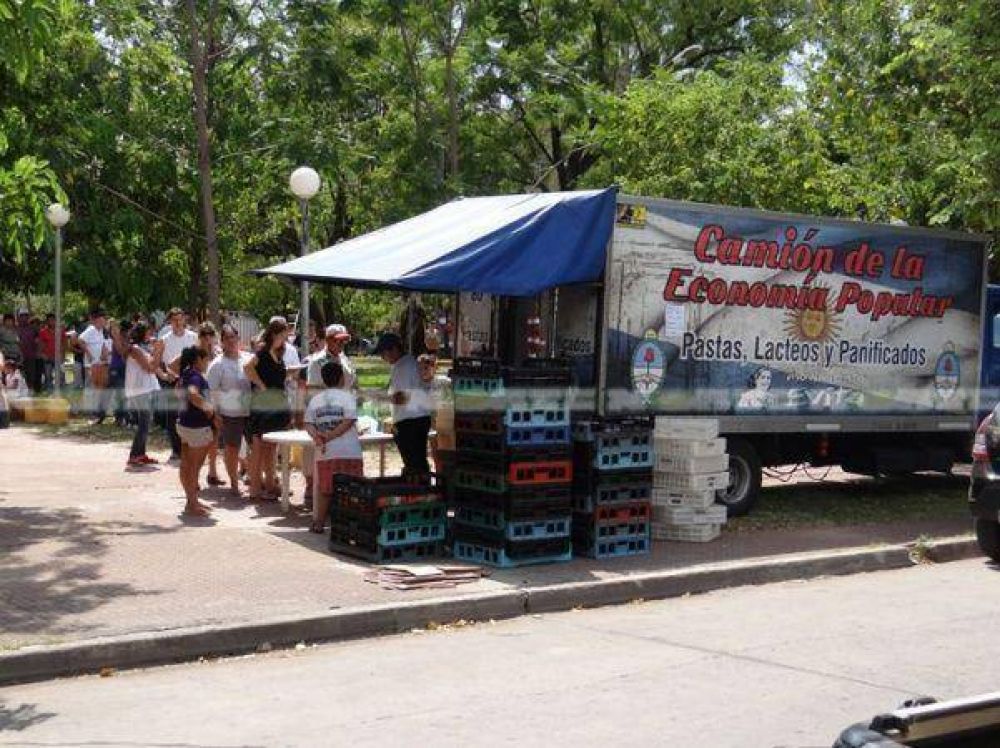 La remarcaci�n masiva acerc� mucha gente a los camiones de precios populares