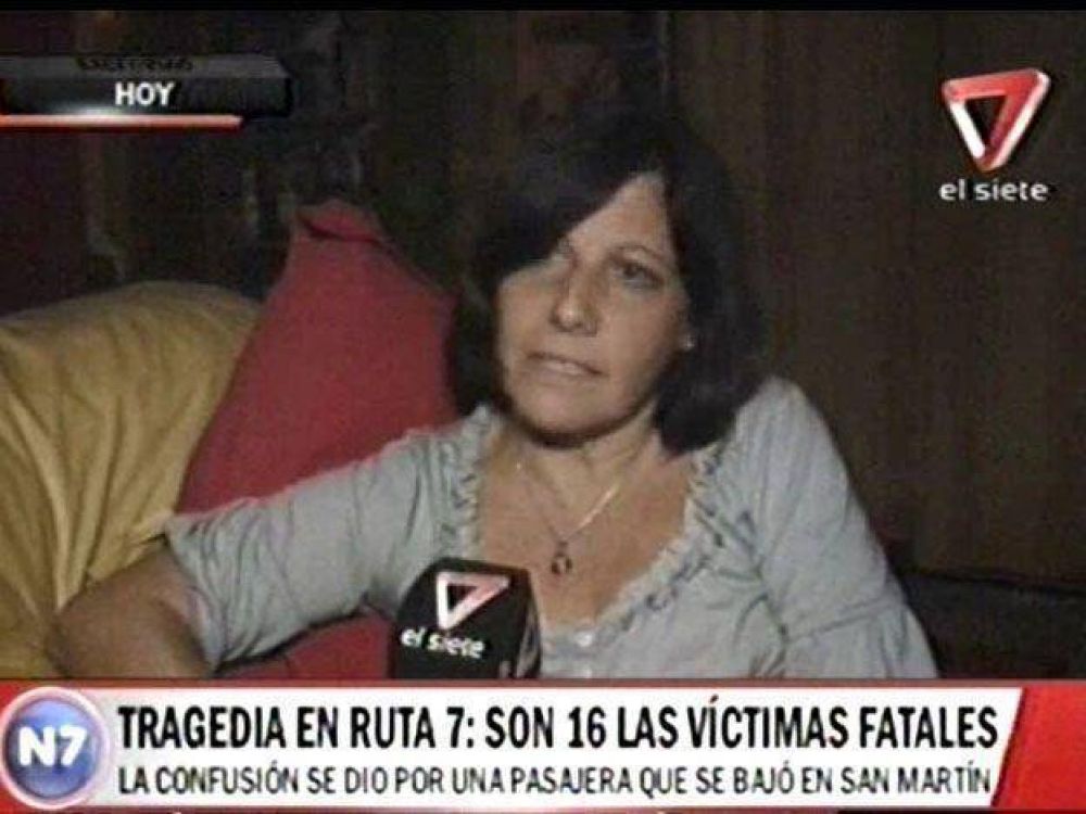 Tragedia en Mendoza: dio su testimonio la pasajera que se salv porque baj antes del micro