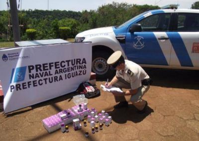 Secuestraron ketamina y detuvieron a una persona en Iguaz�