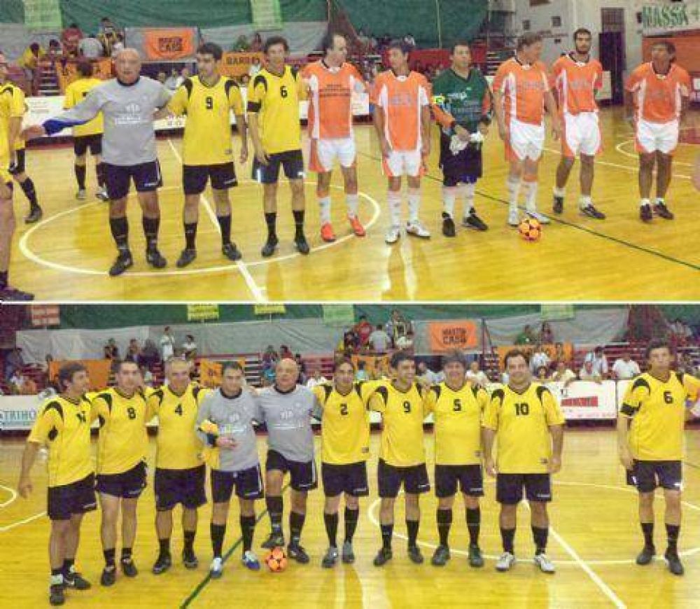El f�tbol solidario con el massismo le dej� al Hospital de Rojas unos 100 mil pesos