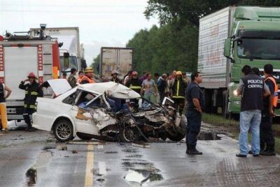 Accidente en la Ruta 5 con un pehuajense involucrado