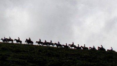 Taf� del Valle se prepara para cabalgar hasta el cielo