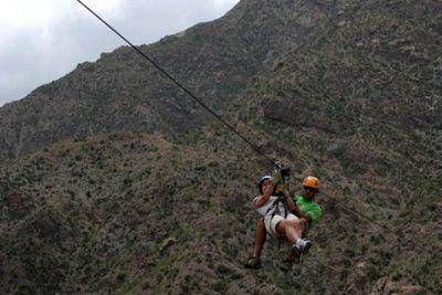 Valle F�rtil: habr� una tirolesa de 800 metros de largo para los turistas