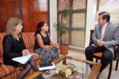 El ministro de Gobierno se reuni� con la presidente del Concejo Deliberante