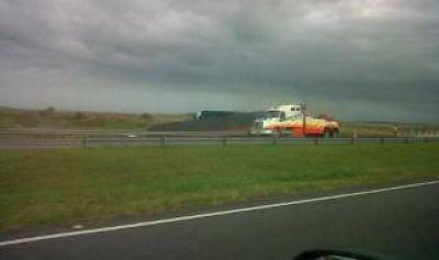 Demoras por accidente en Ruta 2 a la altura de Dolores