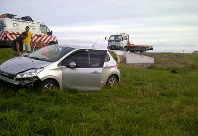 Concejal olavarriense sufri� un accidente en la ruta 3