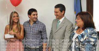 En el D�a de los enamorados, en Jun�n se casaron siete parejas