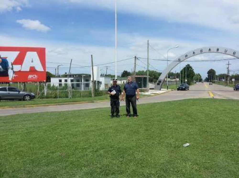Instalar�n un puesto de seguridad vial en Chacabuco