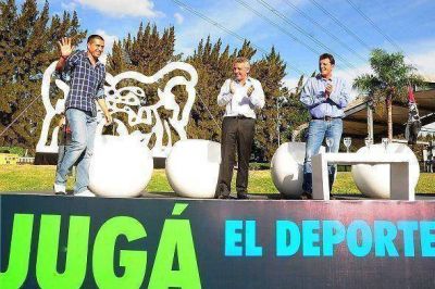 Massa y Zamora con Riquelme en Tigre, por la inclusi�n deportiva