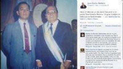 Juan Carlos Romero record� a su padre en Facebook: "Un gran hombre de Salta que se hace extra�ar"