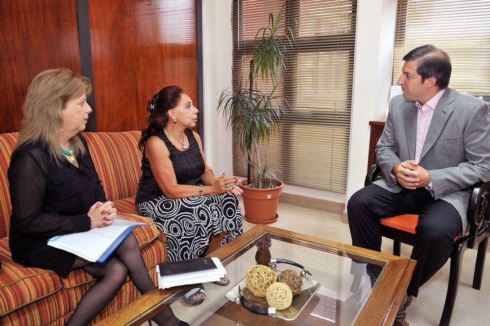 El ministro de Gobierno se reuni� con la presidente del Concejo Deliberante