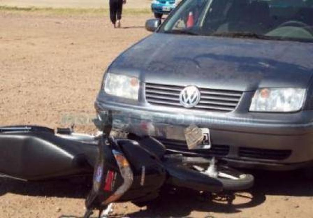 Un lesionado en accidente de tr�nsito esta madrugada