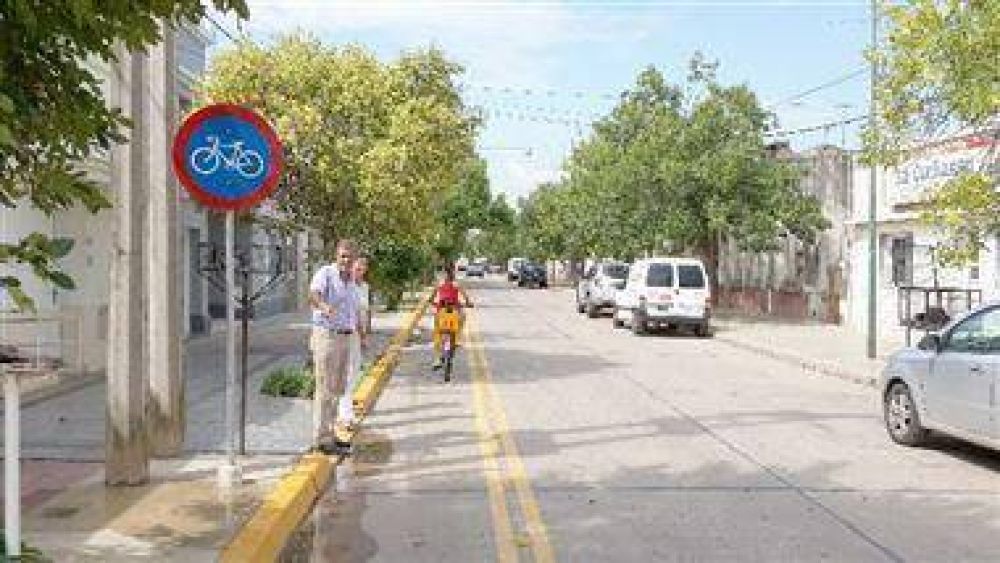 Castellano relev� los avances en la red de ciclov�as y ciclocarriles