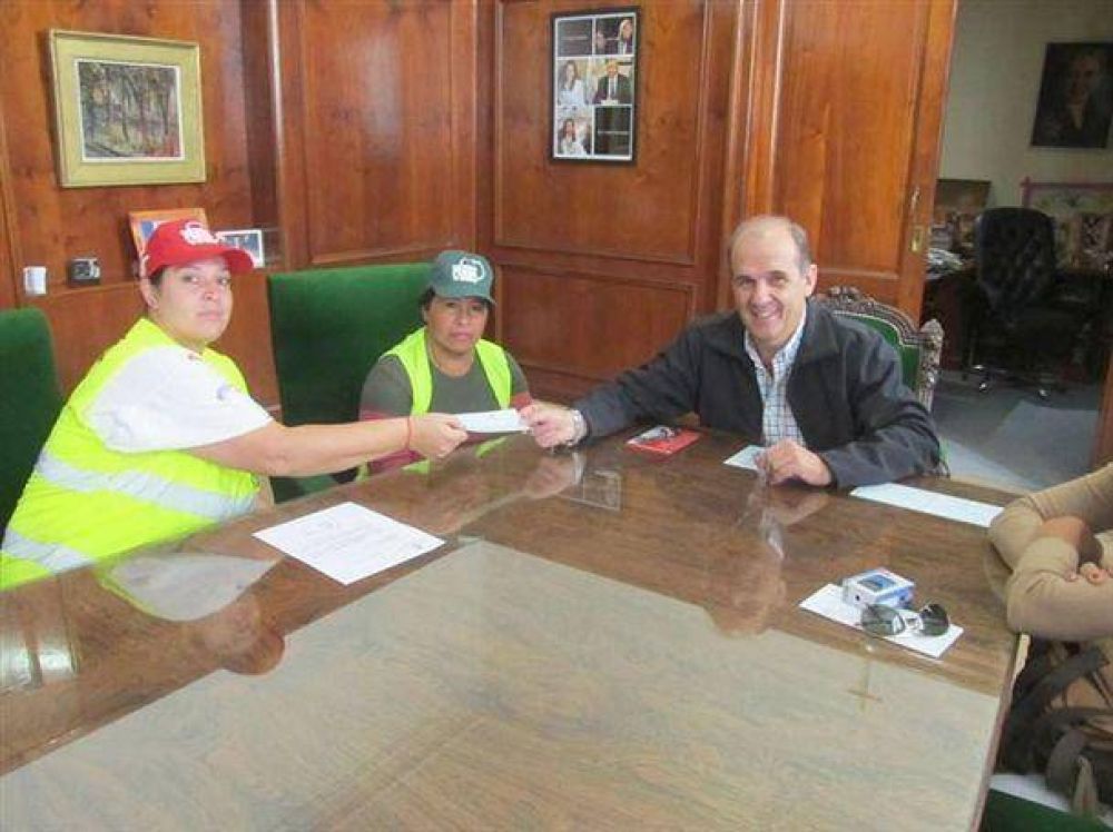 Subsidio a la cooperativa de recicladores
