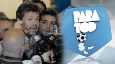 F�tbol para todos: otro round tras el divorcio con Tinelli   