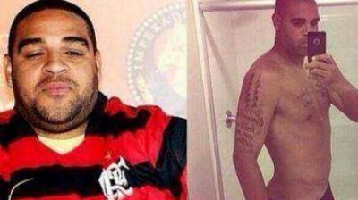 Adriano super� su adicci�n al alcohol y sue�a con el Mundial 2014