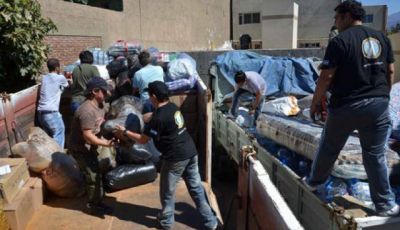 El Gobierno re�ne donaciones para los damnificados por las lluvias