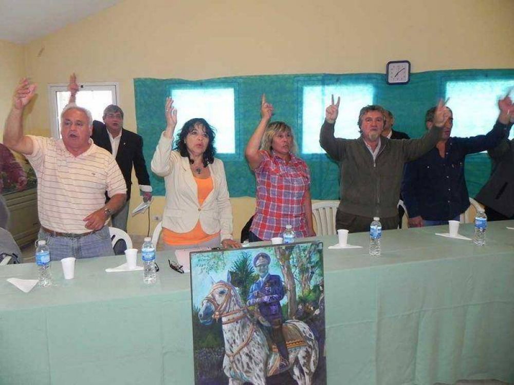 Agrupaci�n Peronista �Pensar en el Pueblo� present� su lista para conducir la Unidad B�sica
