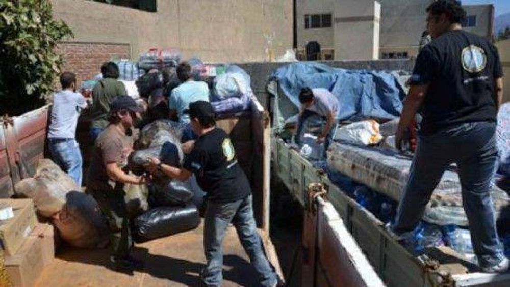 El Gobierno re�ne donaciones para los damnificados por las lluvias