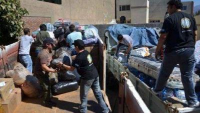 El Gobierno re�ne donaciones para los damnificados por las lluvias