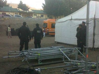 25 polic�as se trasladaron desde R�o Gallegos a Calafate