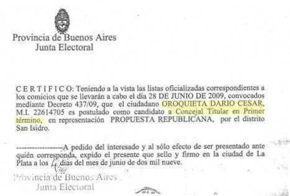 Elecciones Pol�mica en Uni�n Pro de San Isidro