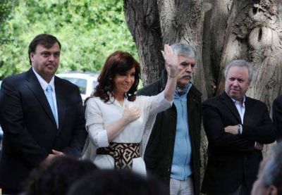 Peralta conforme porque Cristina ratific� la necesidad de un di�logo institucional