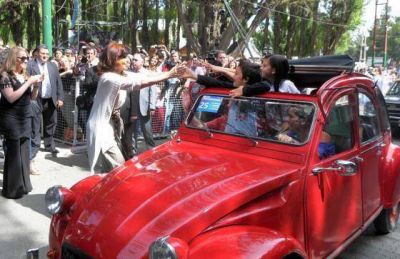 �La zona franca es el sue�o que nos quisieron quitar�, dijo Alicia Kirchner