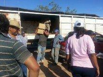 El estado provincial distribuyo 5000 m�dulos alimentarios en el oeste de la provincia