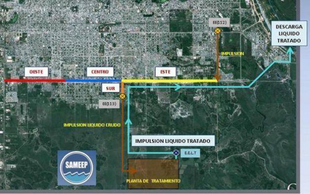El plan director de cloacas ampliar� el servicio a m�s del 80 por ciento del �rea metropolitana