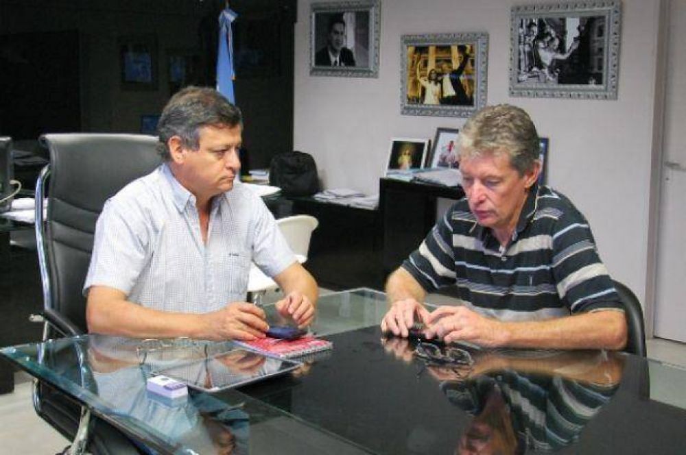 Peppo y Sager avanzaron en una agenda de m�s obras habitacionales