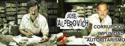 �El patr�n del mal�: en Twitter parodian a Alperovich y lo asemejan a un narco