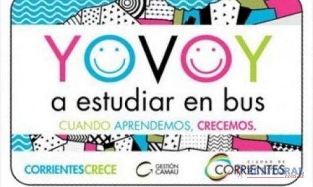 Hoy vuelve a funcionar el boleto estudiantil gratuito