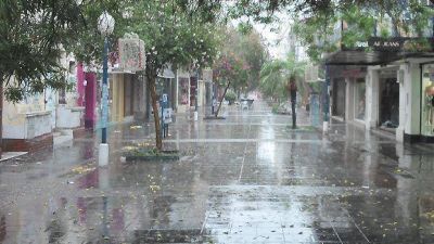 La lluvia intermitente se quedar�a hasta el mi�rcoles en Santiago del Estero